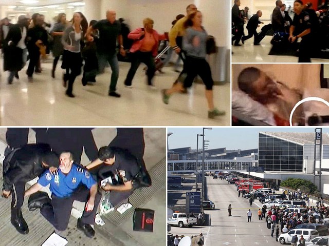 Para Penumpang di Bandara Los Angeles Berlarian Hindari Tembakan